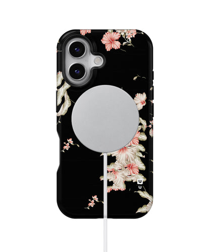 Black Floral MagSafe Bumper Case
