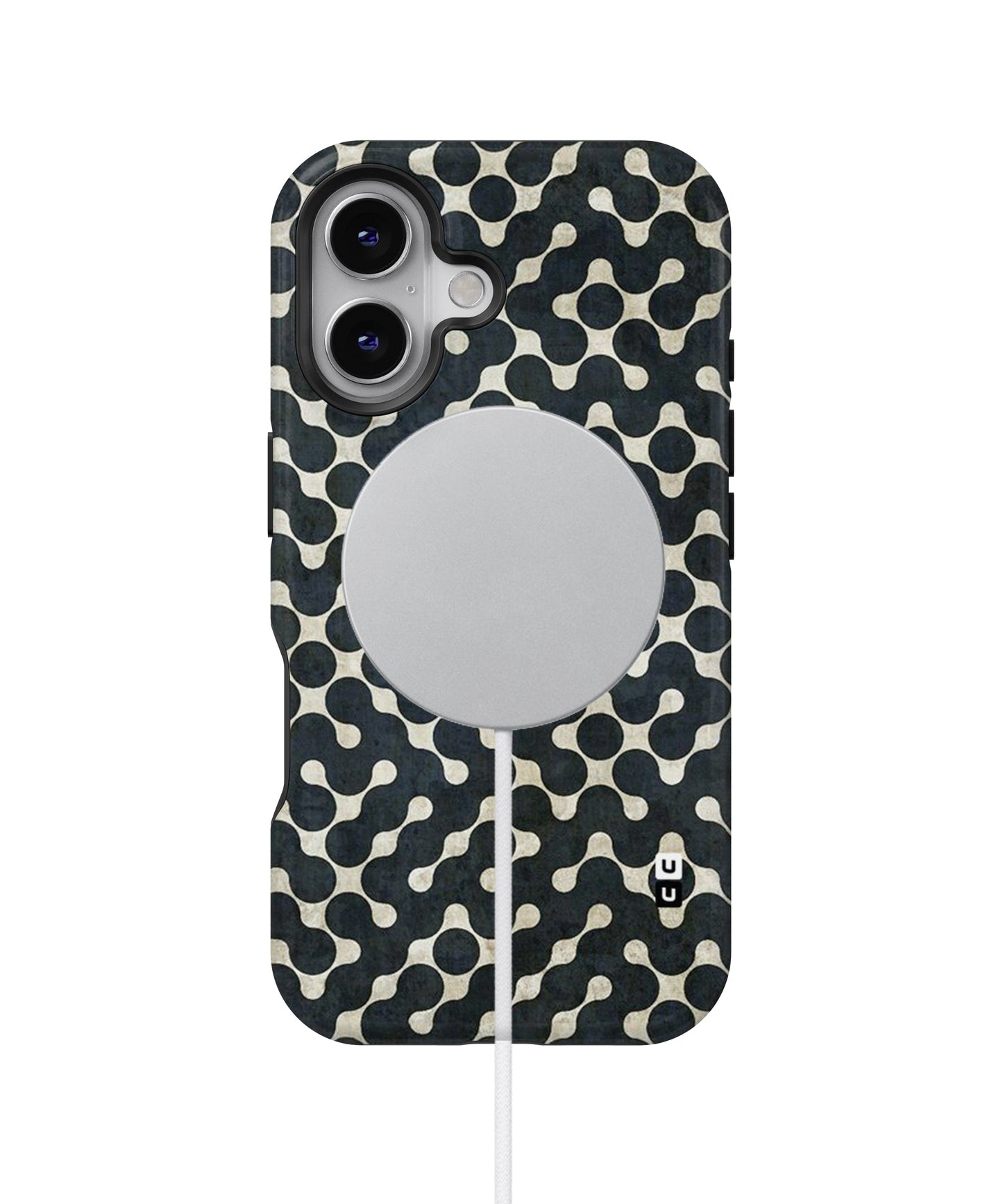 Black Maze Design MagSafe Bumper Case