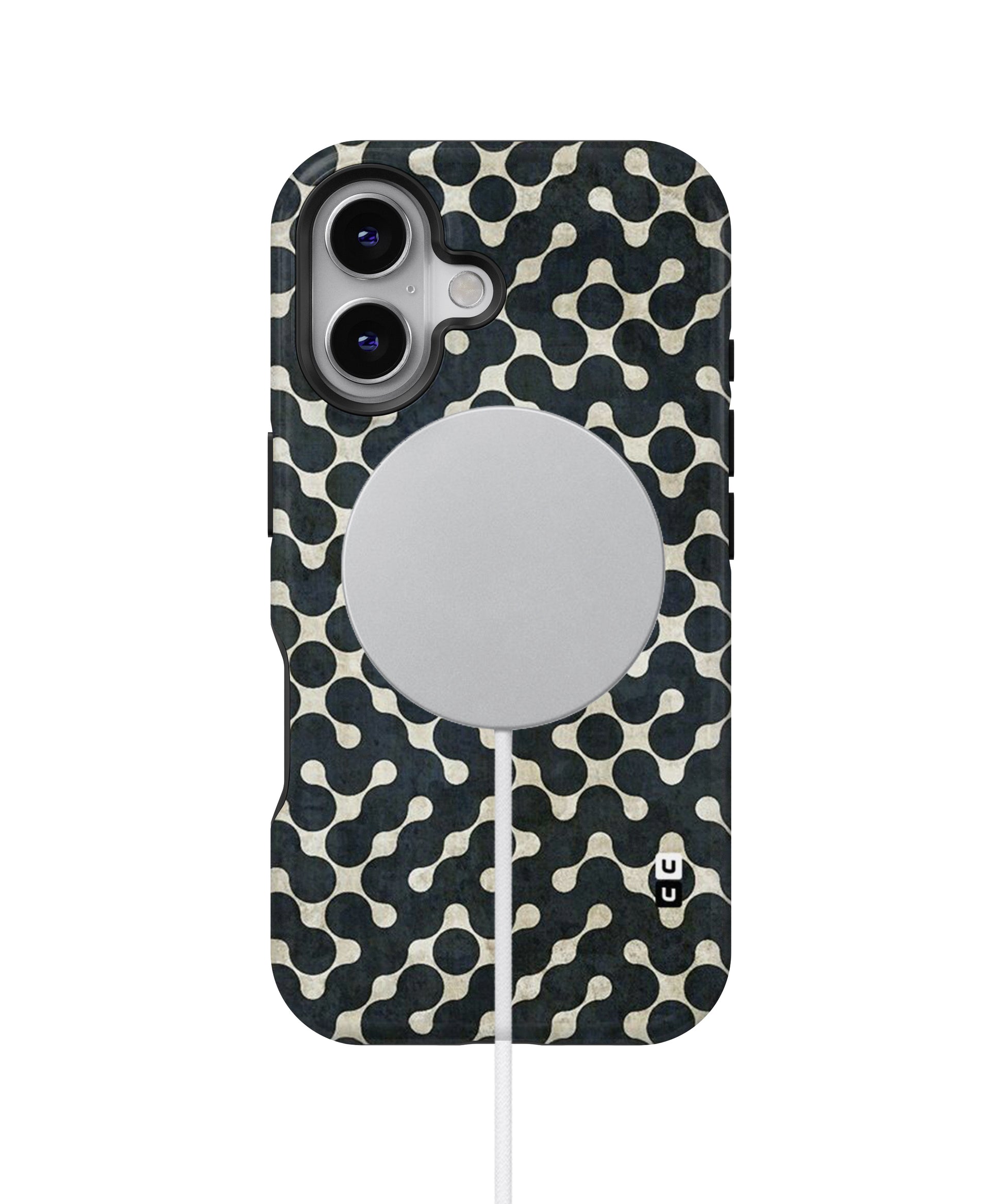 Black Maze Design MagSafe Bumper Case