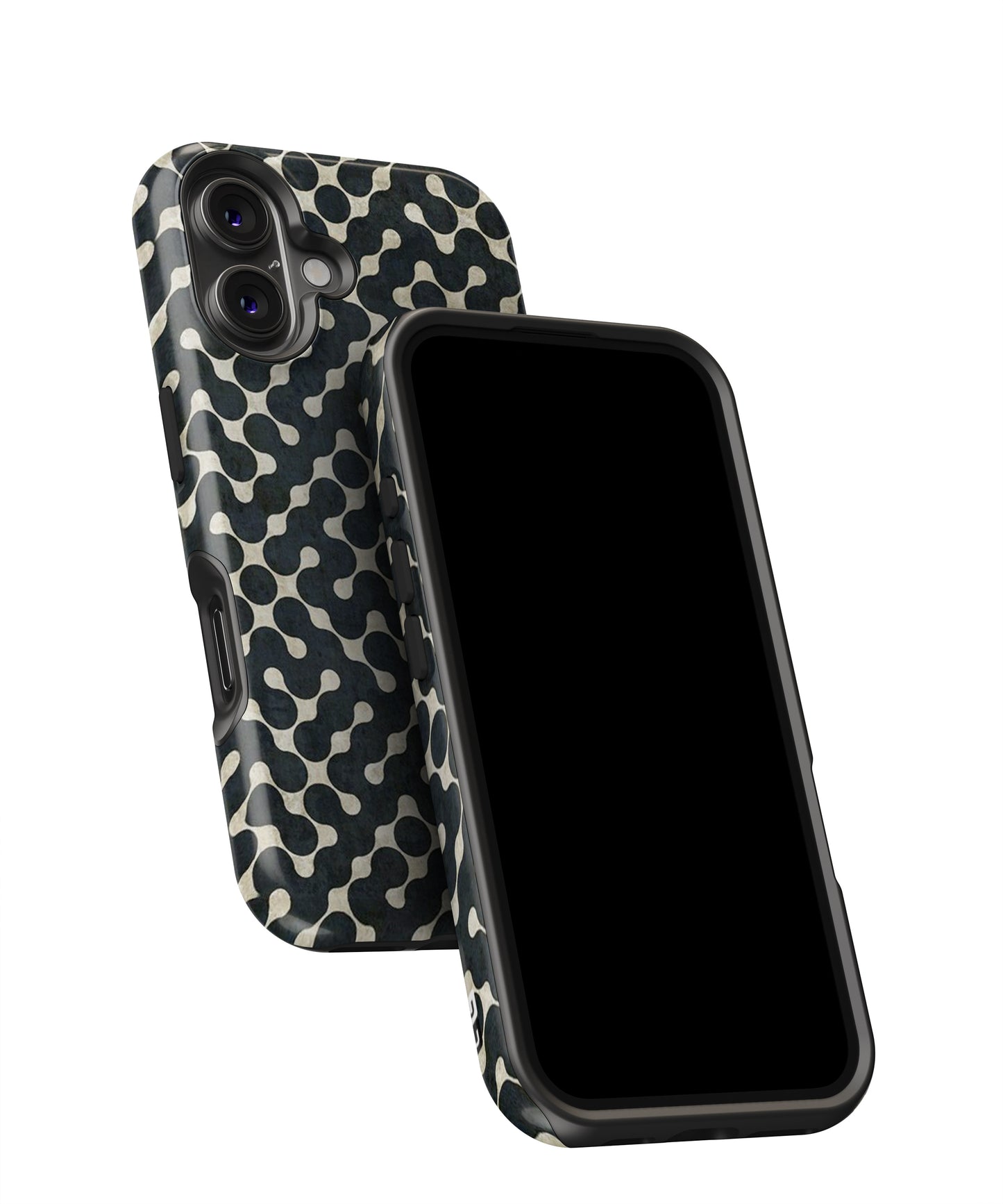 Black Maze Design MagSafe Bumper Case