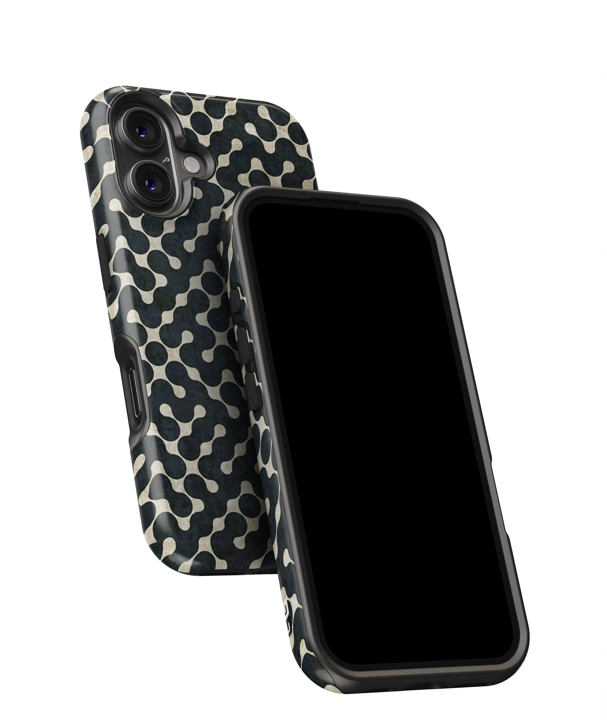 Black Maze Design MagSafe Bumper Case