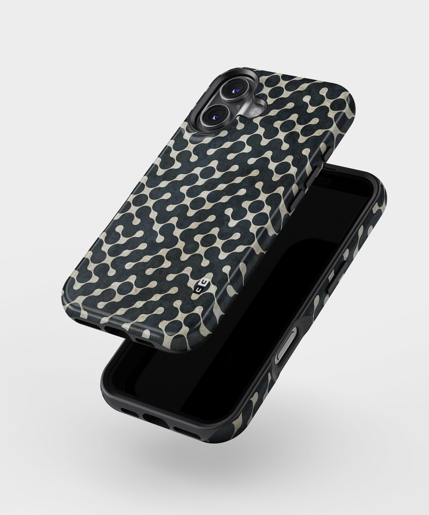 Black Maze Design MagSafe Bumper Case