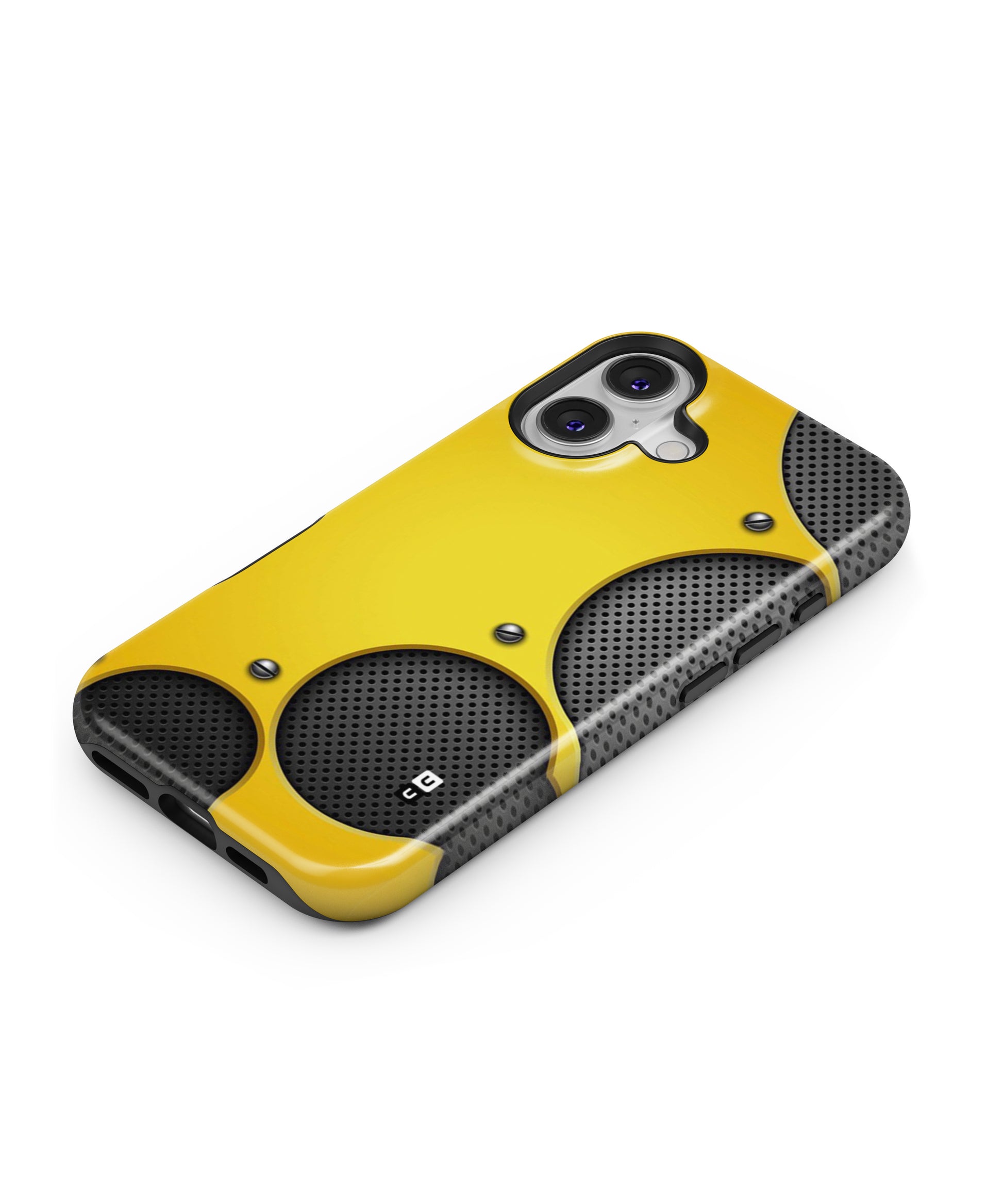 Black Net Yellow MagSafe Bumper Case