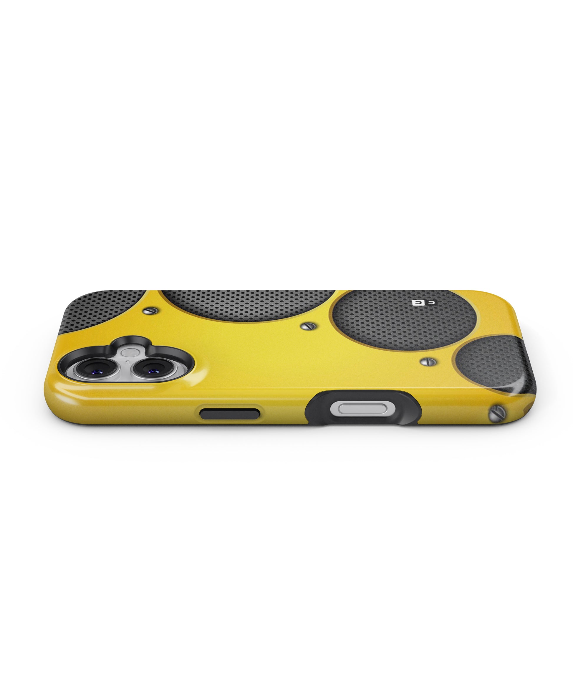 Black Net Yellow MagSafe Bumper Case