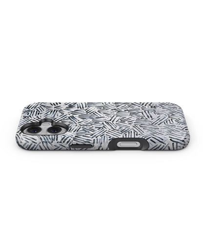 Black Tiny Uneven MagSafe Bumper Case