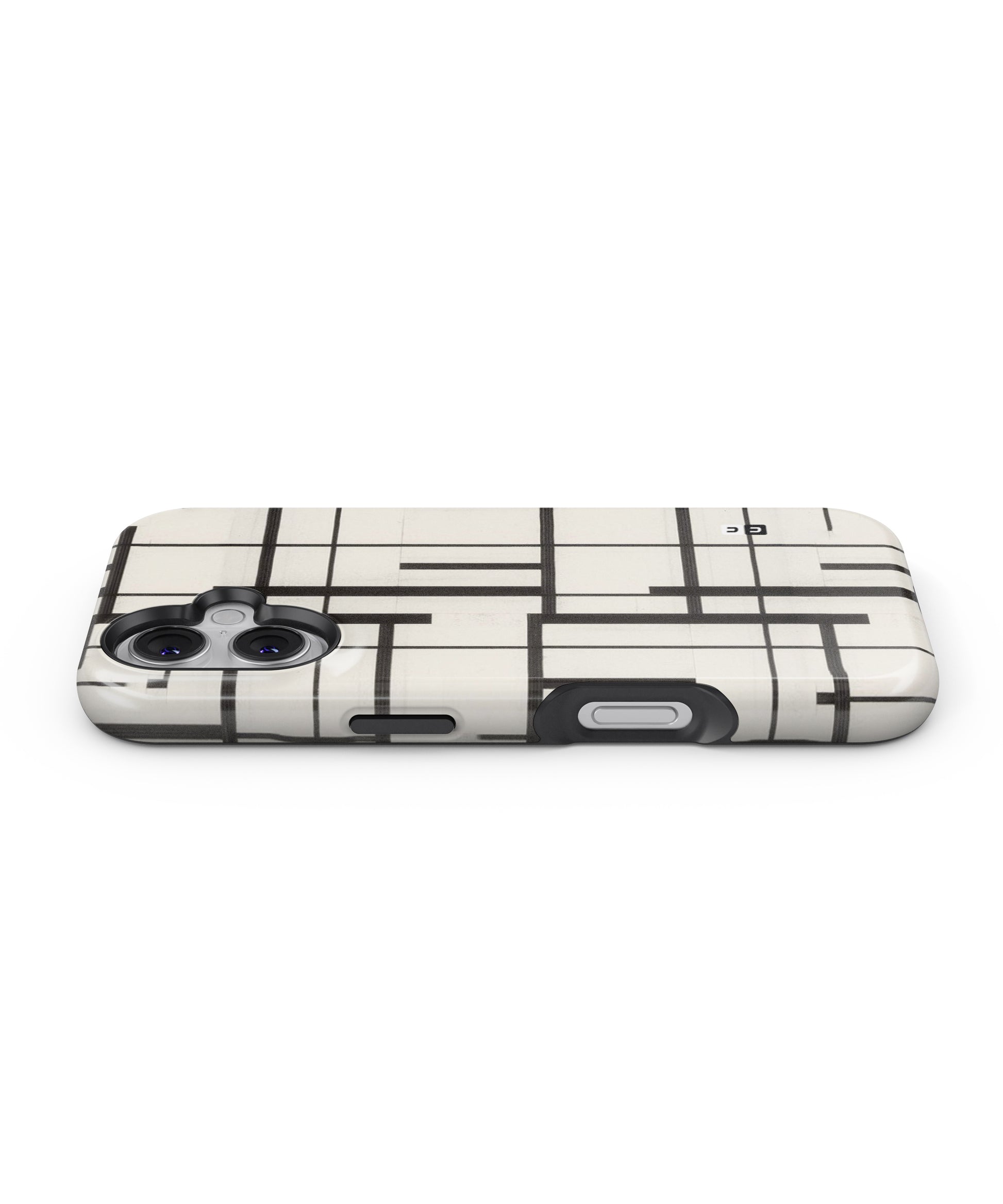 Black Unsymmetry MagSafe Bumper Case