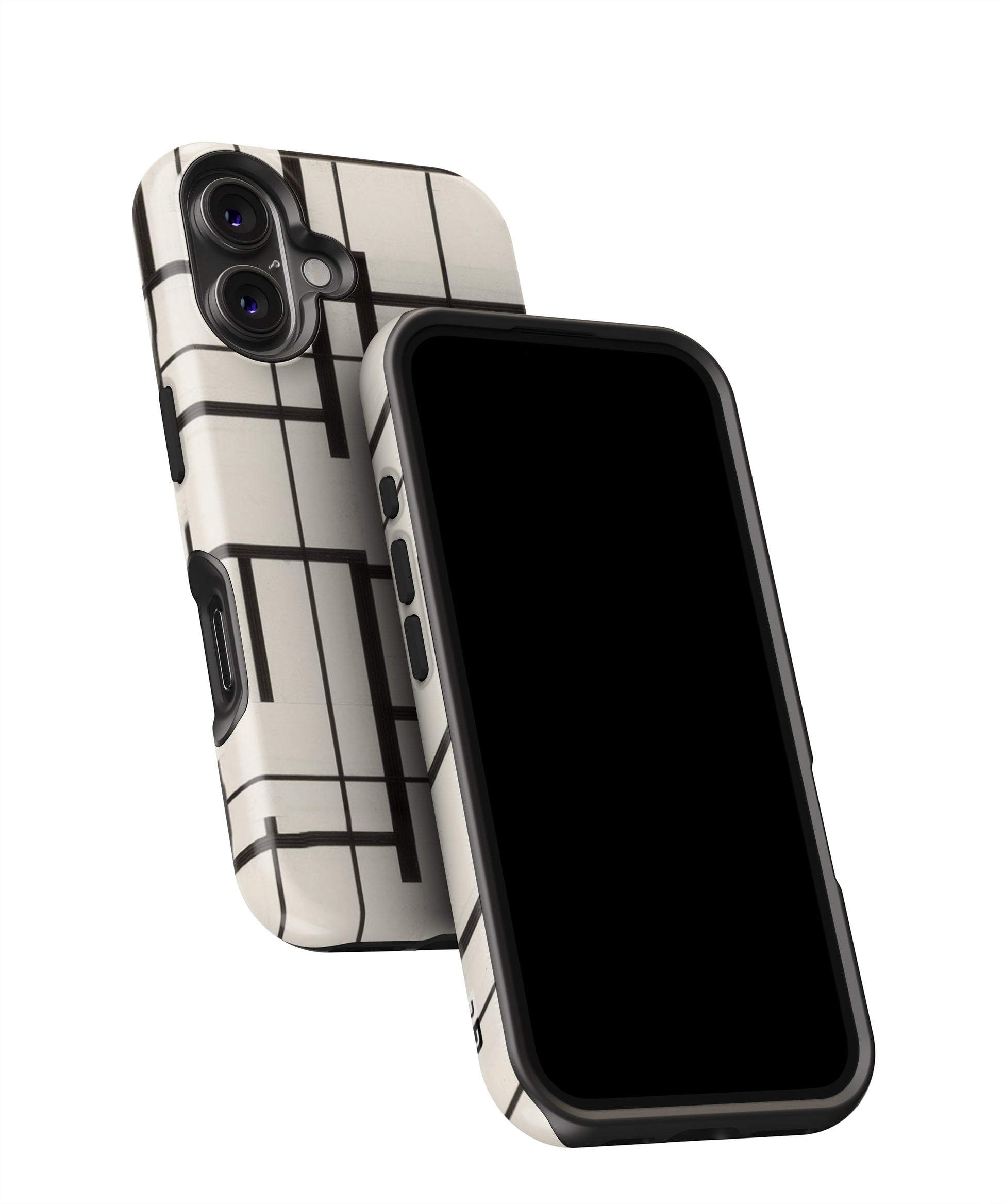 Black Unsymmetry MagSafe Bumper Case