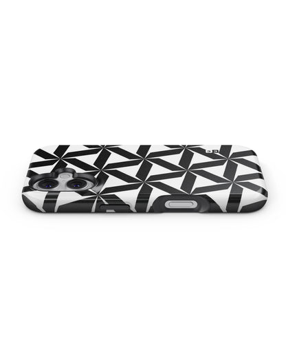 Black White Fan Design MagSafe Bumper Case