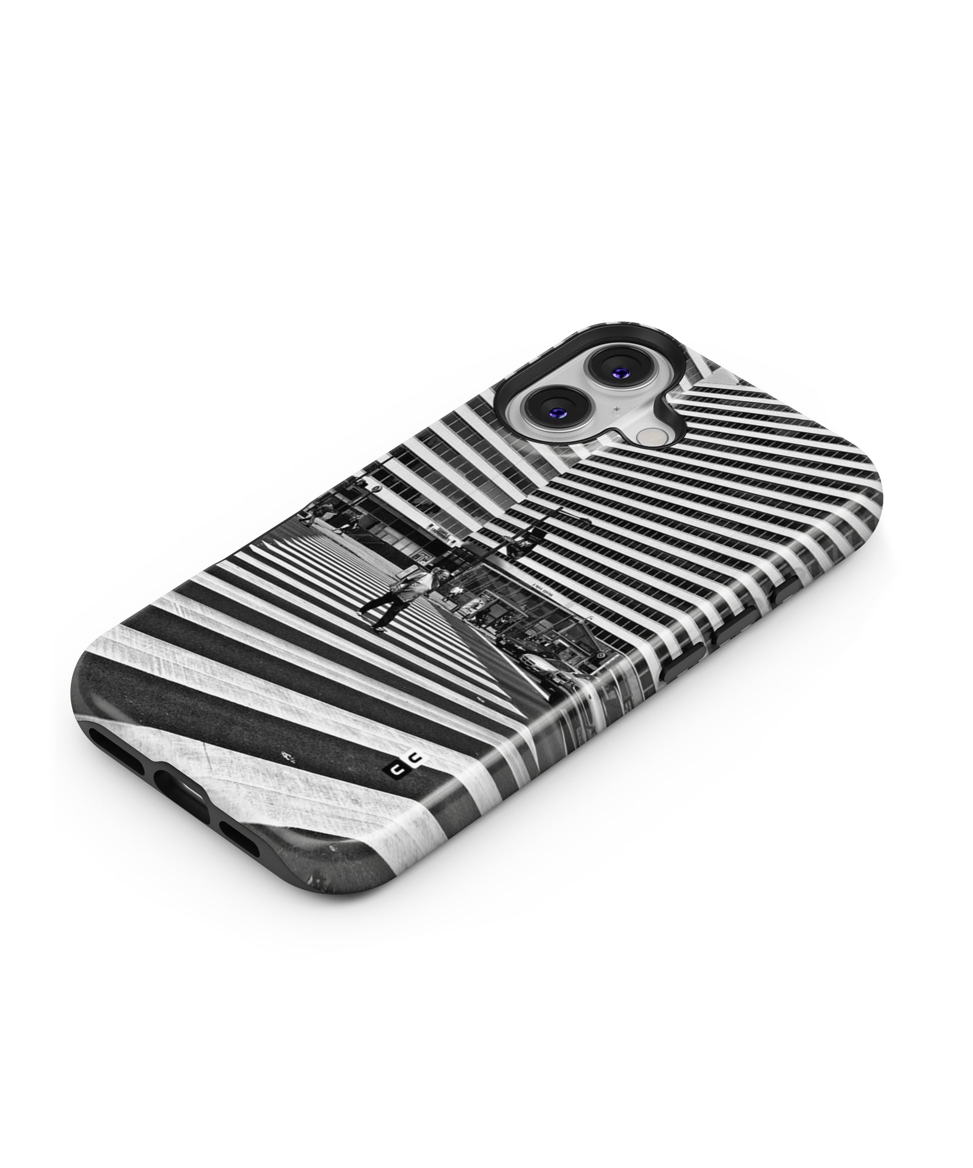 Black White Perspective MagSafe Bumper Case