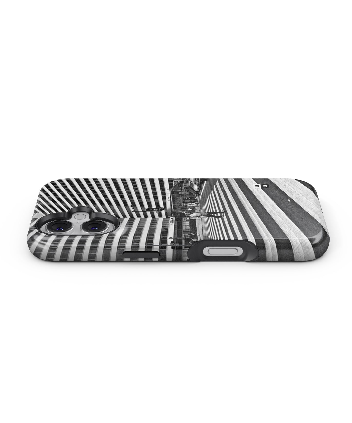 Black White Perspective MagSafe Bumper Case