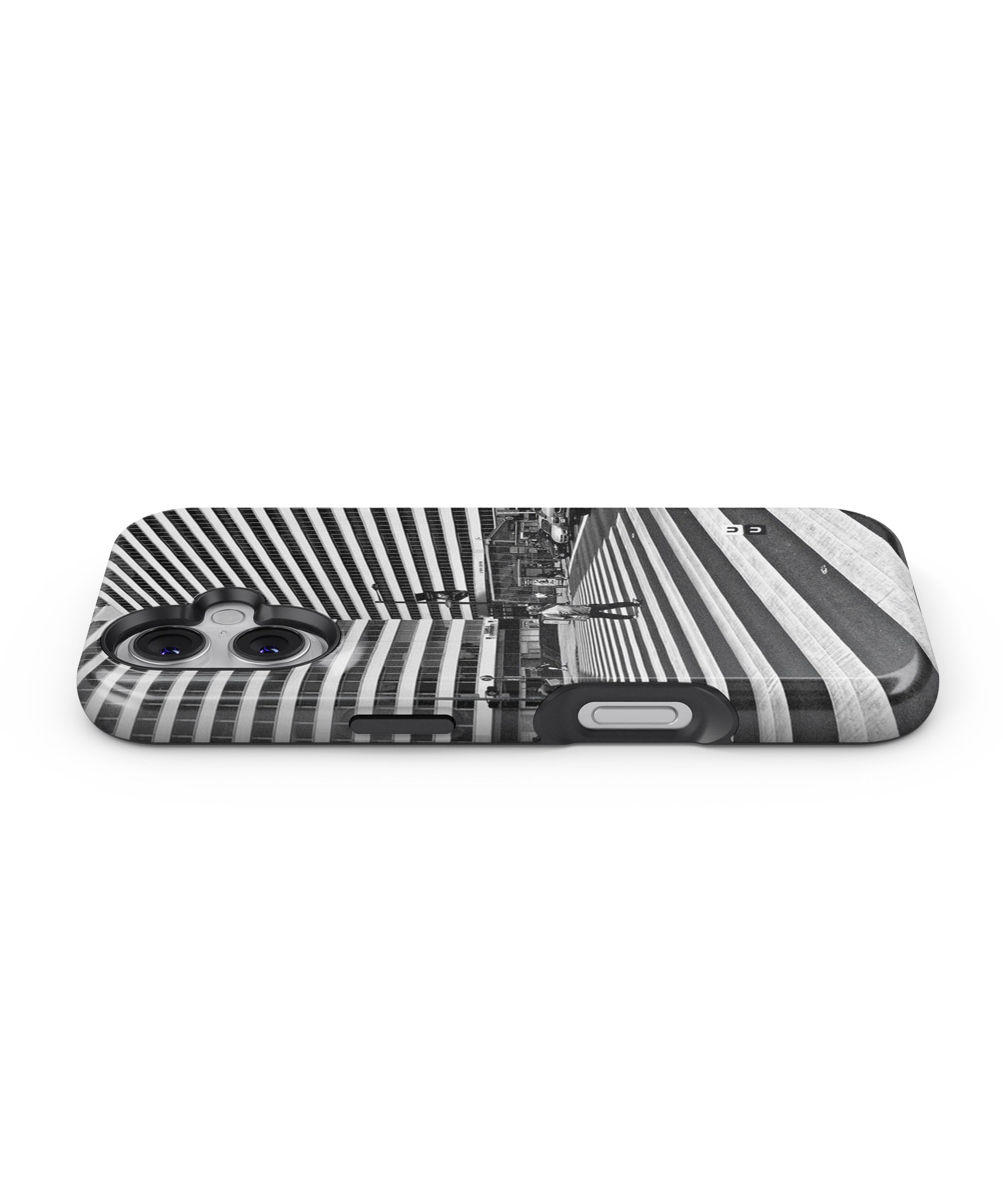 Black White Perspective MagSafe Bumper Case
