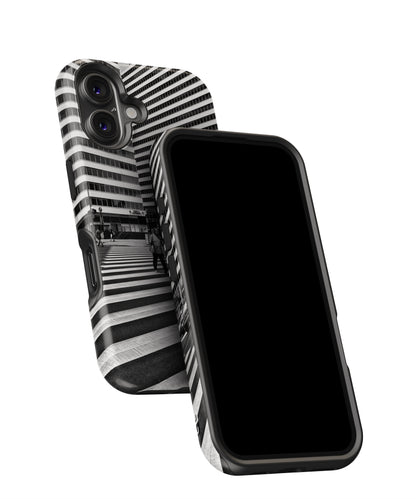 Black White Perspective MagSafe Bumper Case