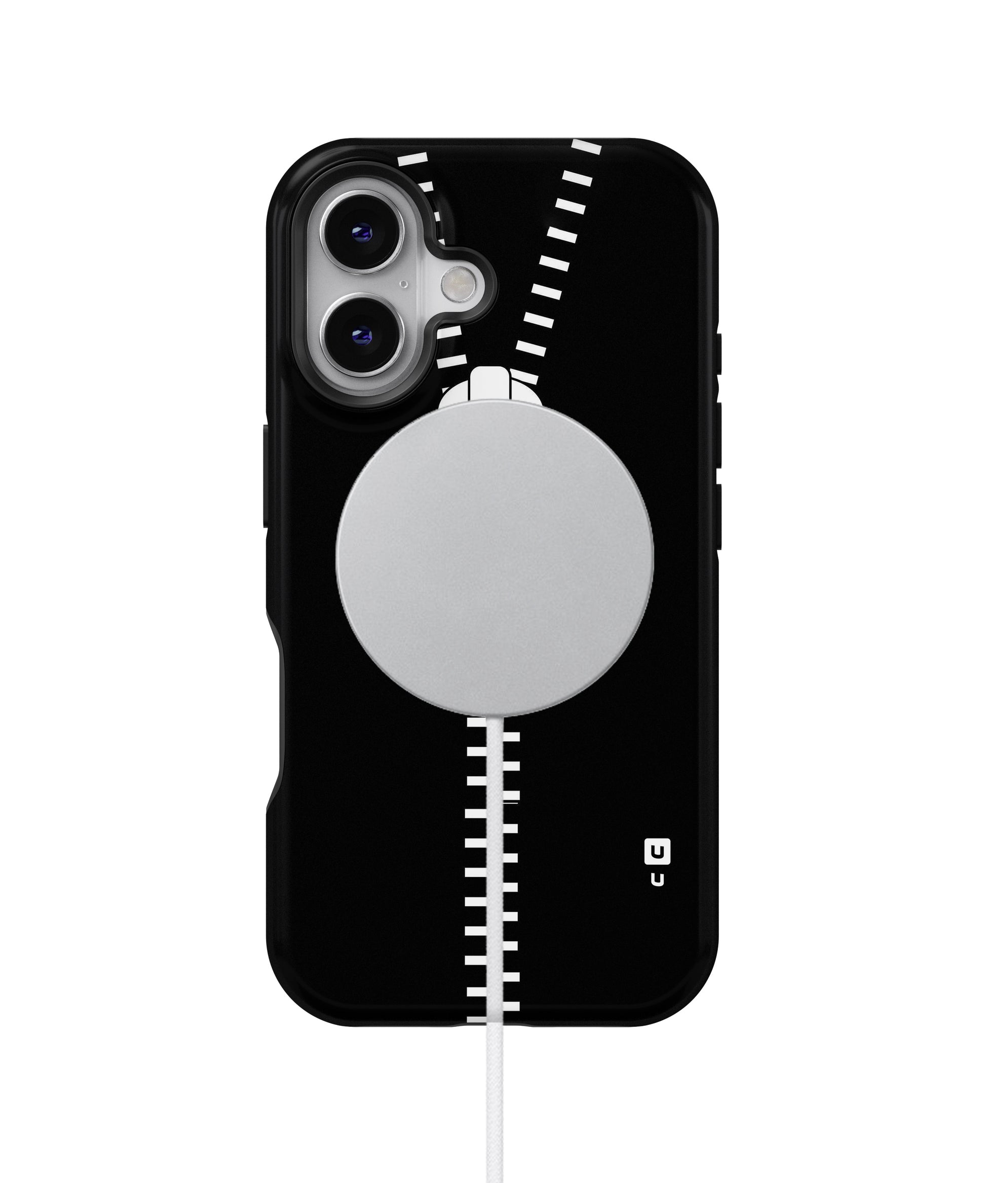 Black Zipper MagSafe Bumper Case