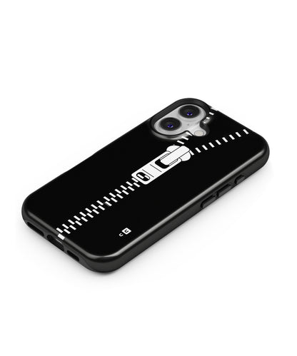 Black Zipper MagSafe Bumper Case