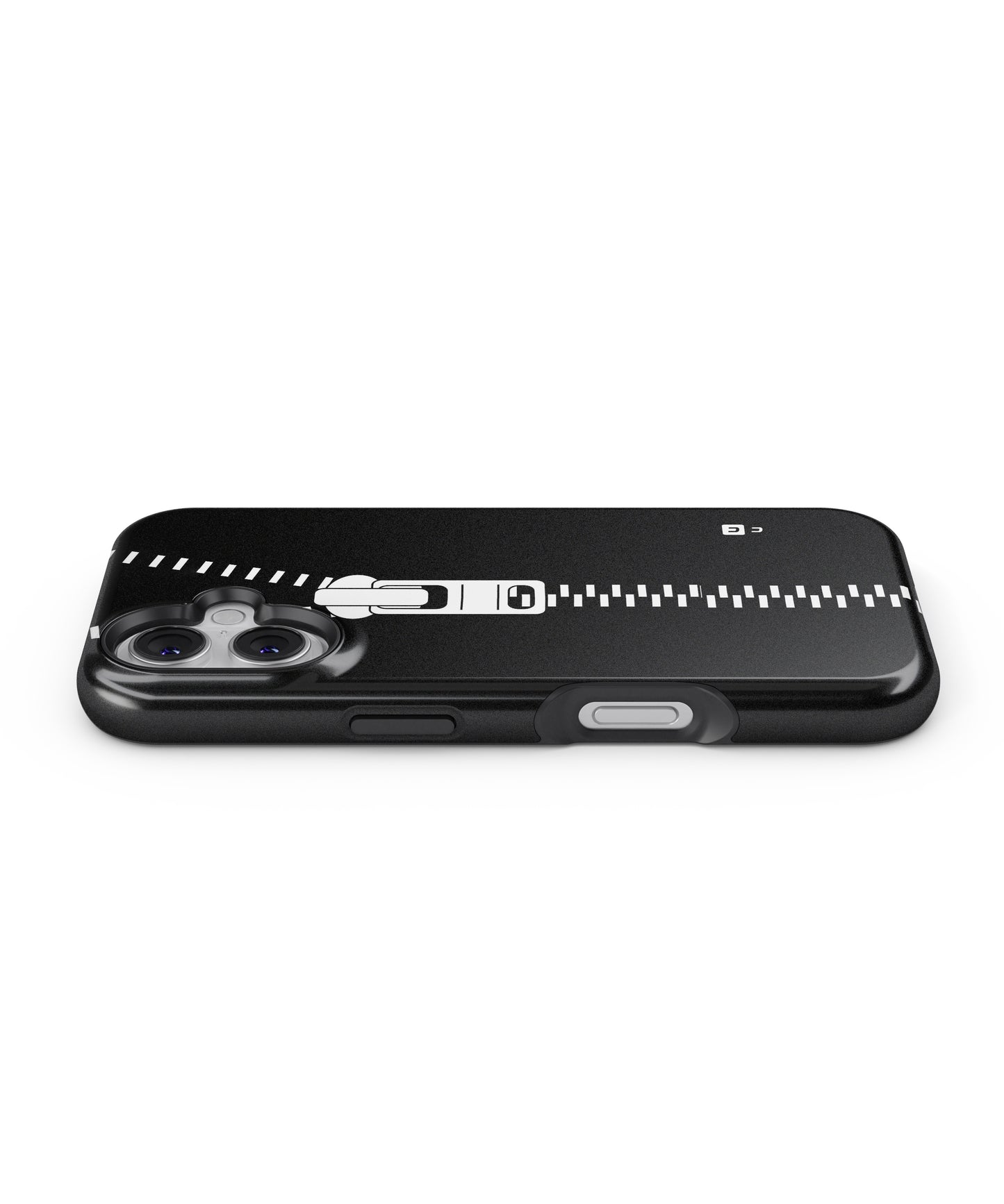 Black Zipper MagSafe Bumper Case