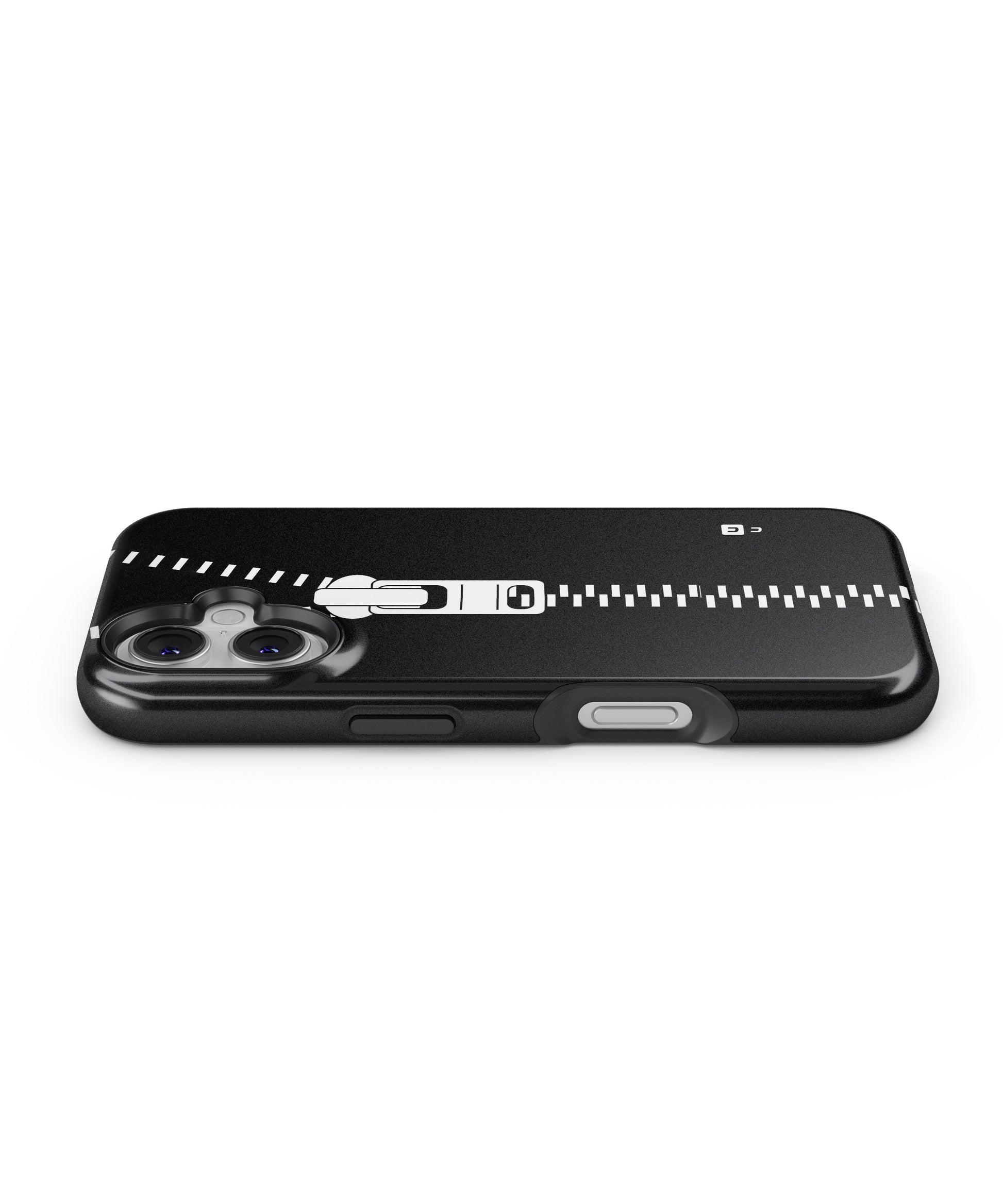 Black Zipper MagSafe Bumper Case