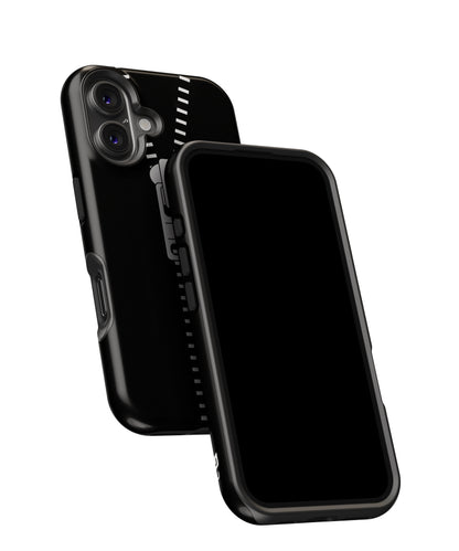 Black Zipper MagSafe Bumper Case