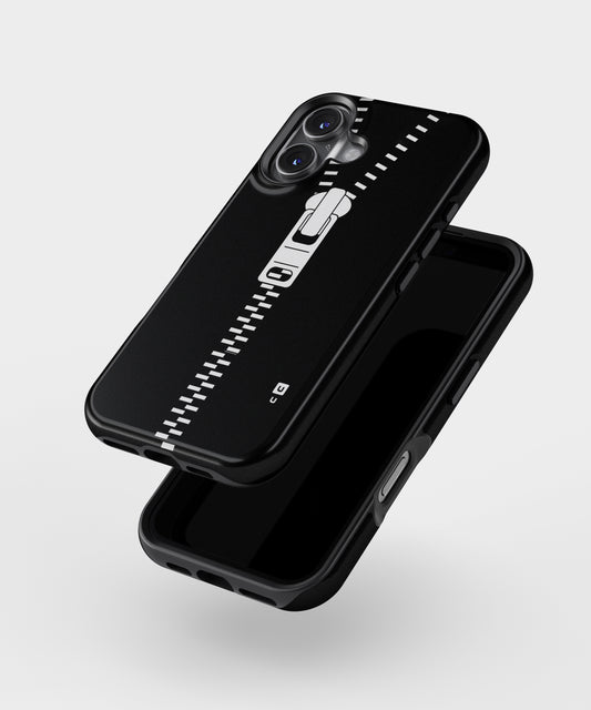 Black Zipper MagSafe Bumper Case