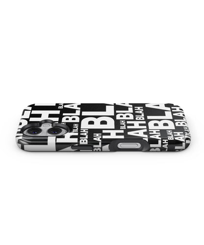 Blah Blah Pattern MagSafe Bumper Case