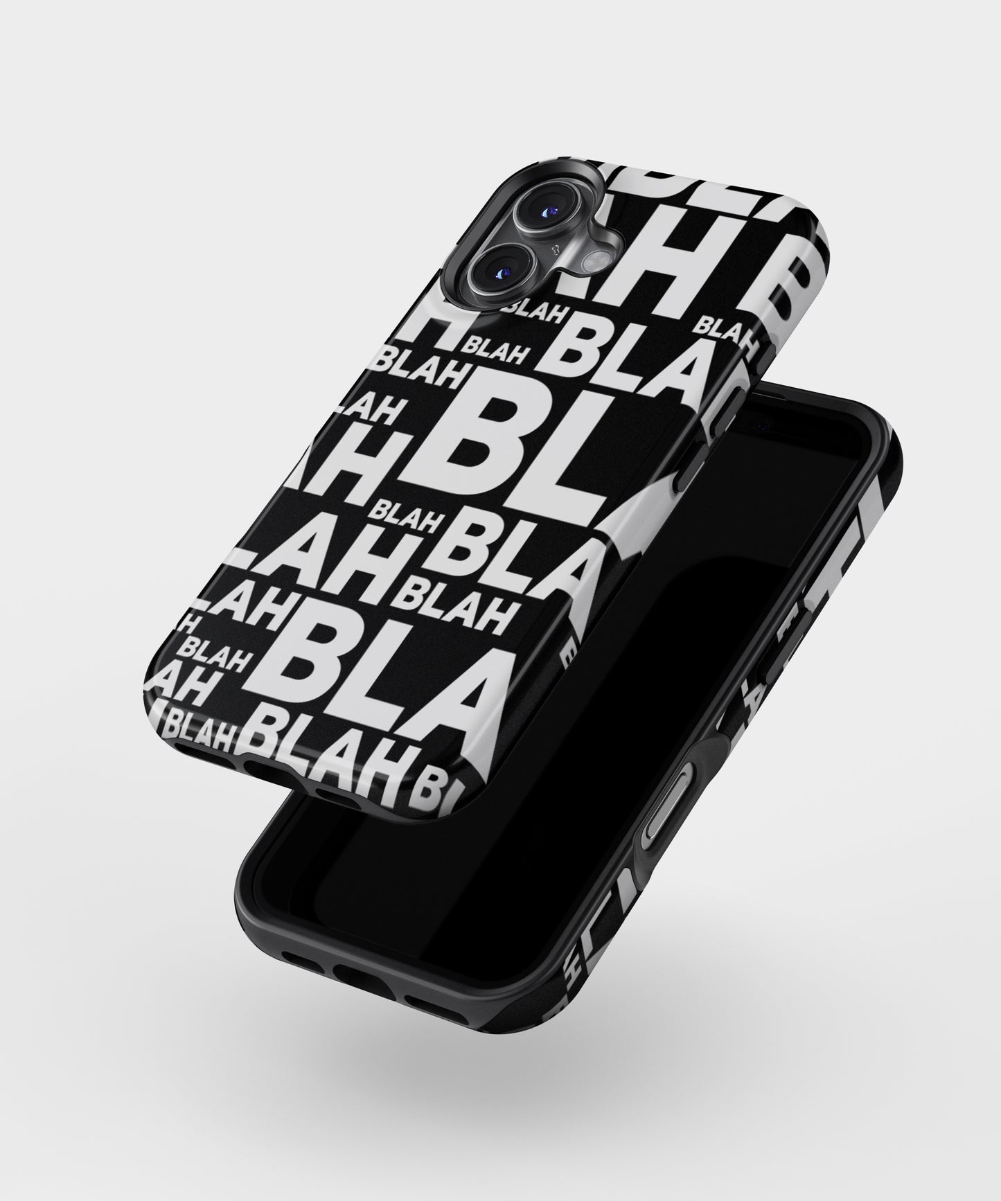 Blah Blah Pattern MagSafe Bumper Case