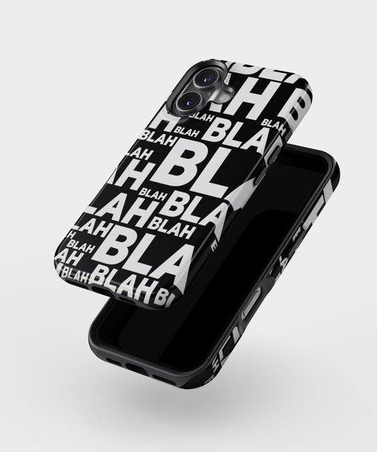 Blah Blah Pattern MagSafe Bumper Case