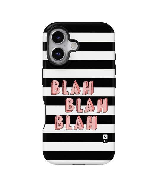 Blah Bold Stripes MagSafe Bumper Case