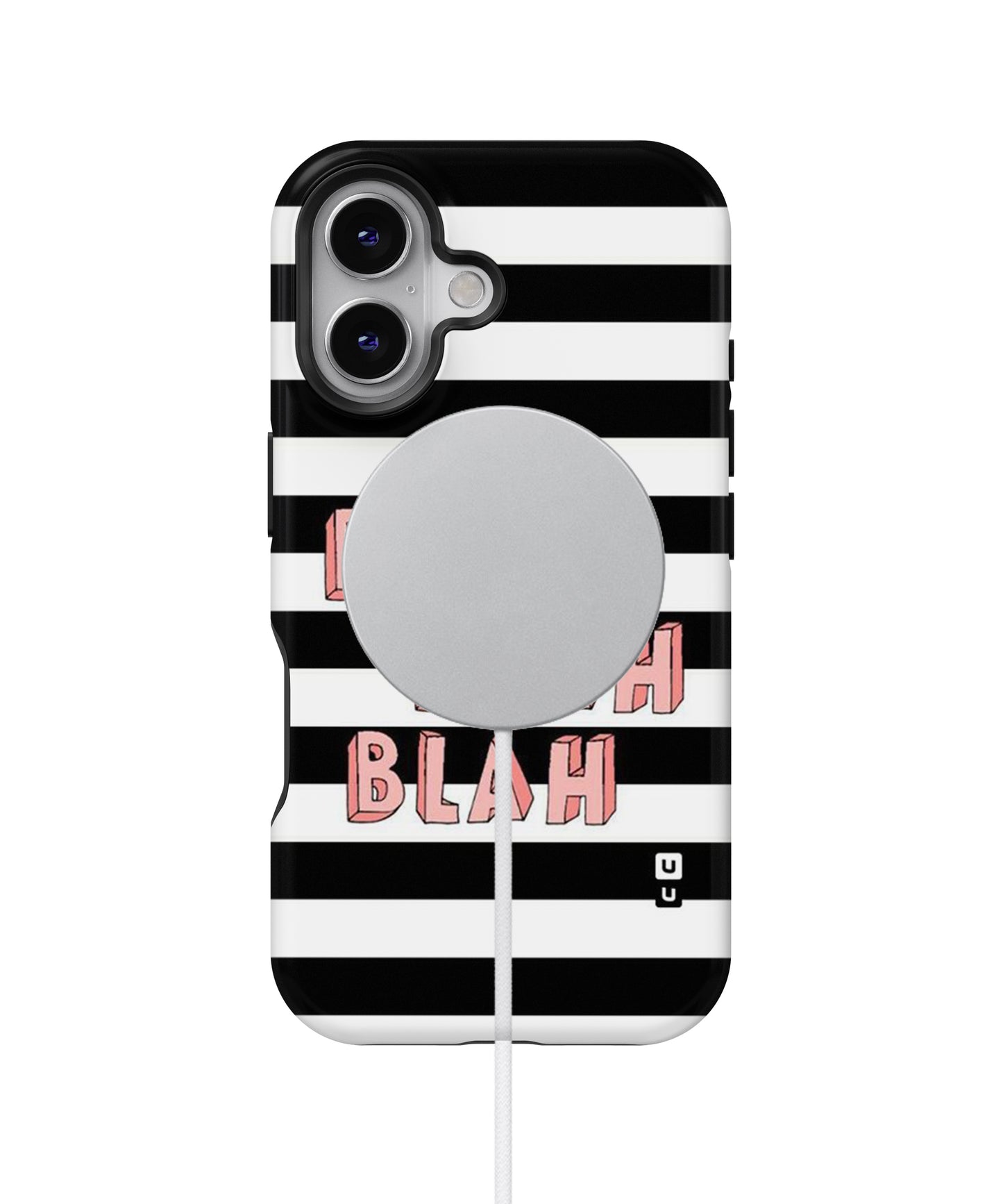 Blah Bold Stripes MagSafe Bumper Case