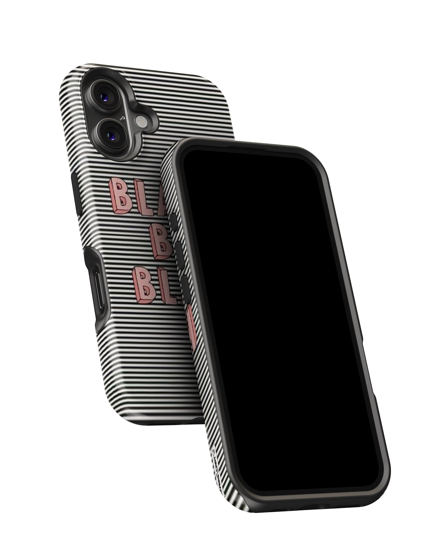 Blah Stripes MagSafe Bumper Case