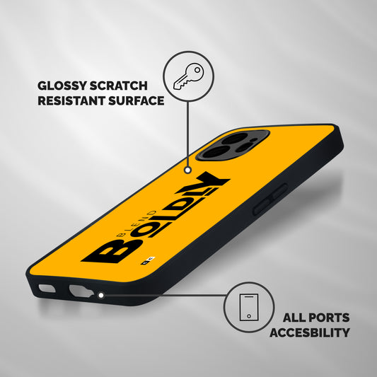 Blend Bold Shockproof Hybrid Protection (Metal + TPU) Back Case Cover