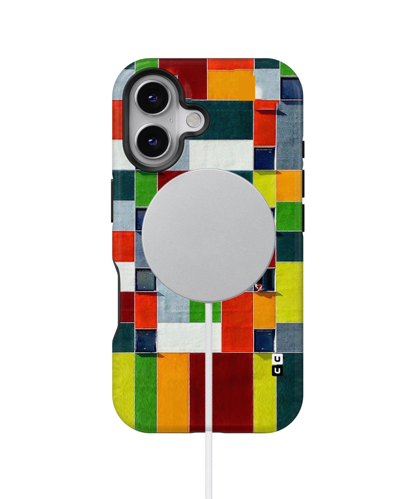 Block Color Design MagSafe Bumper Case
