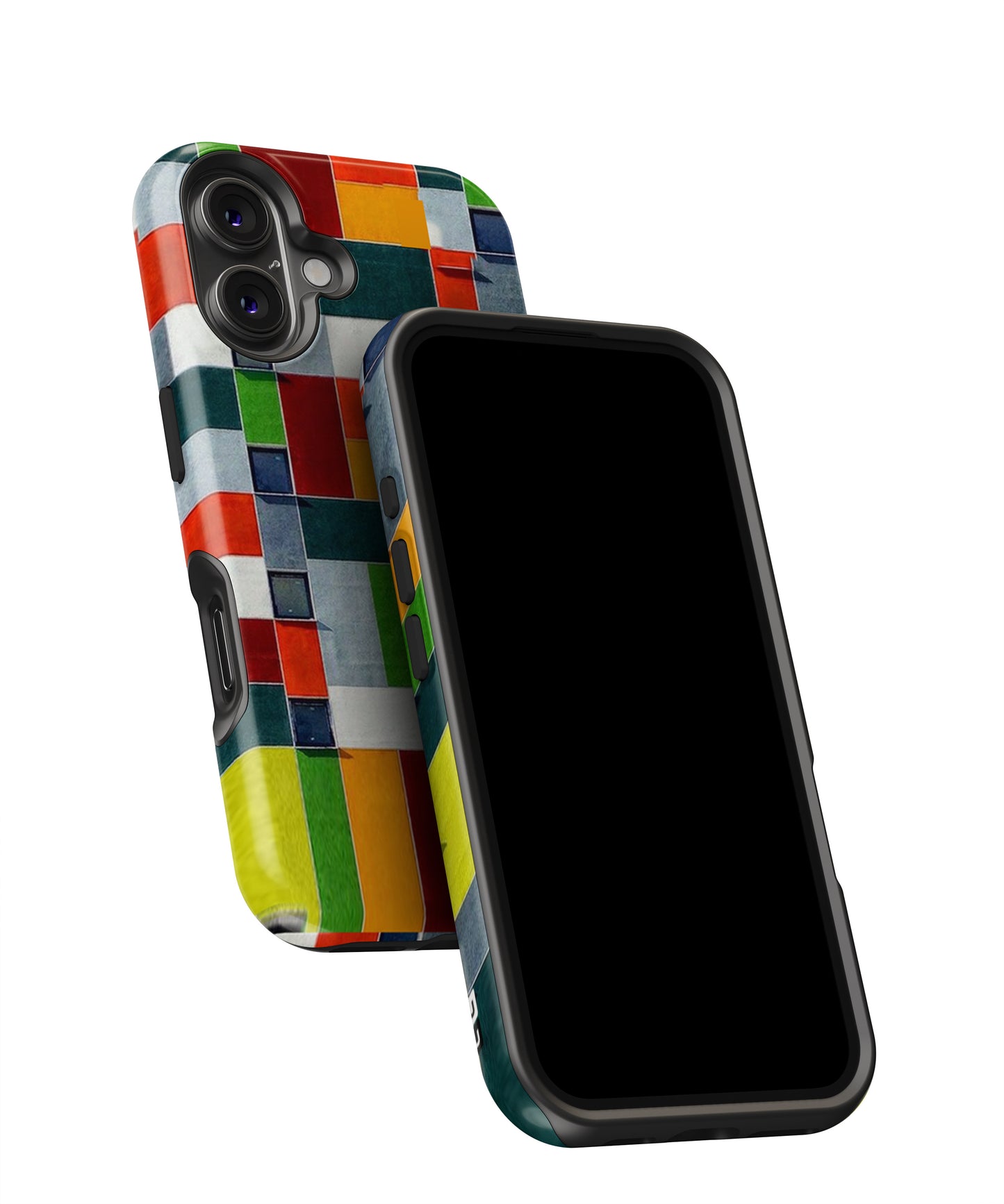 Block Color Design MagSafe Bumper Case