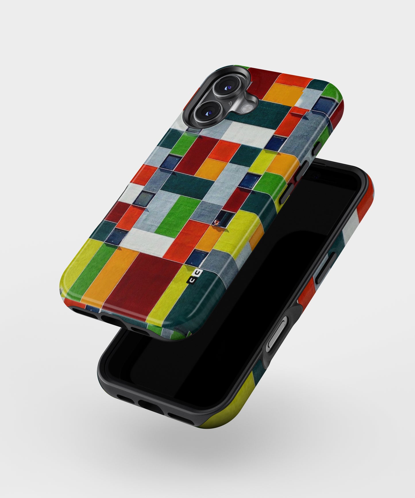Block Color Design MagSafe Bumper Case