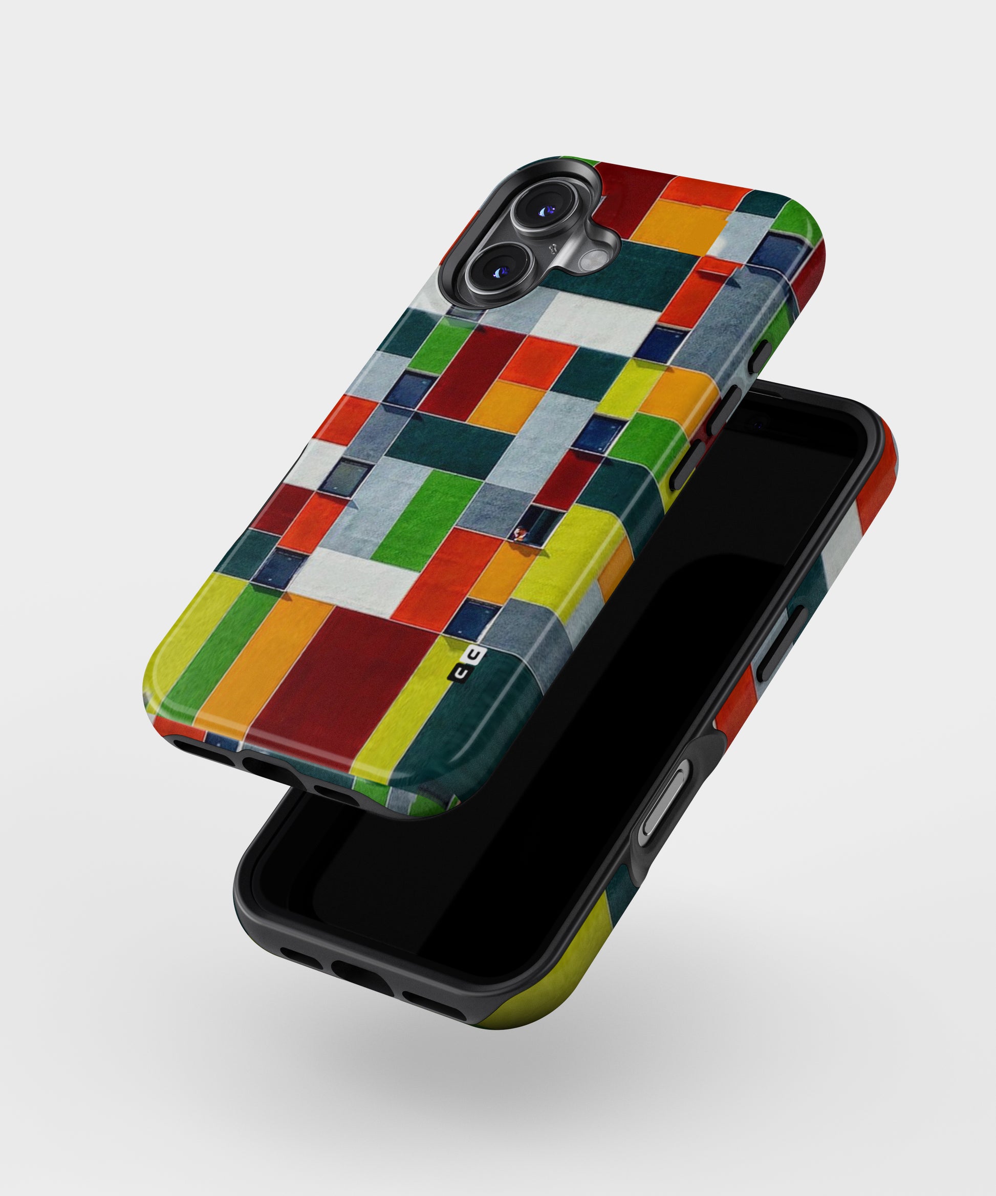 Block Color Design MagSafe Bumper Case