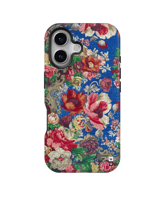 Block Printed Flowers MagSafe Bumper Case