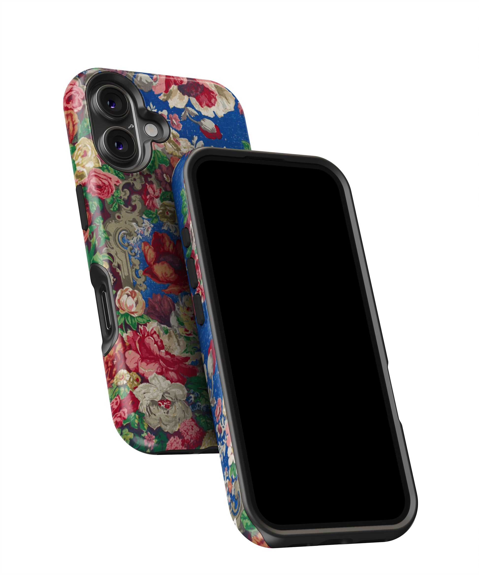 Block Printed Flowers MagSafe Bumper Case