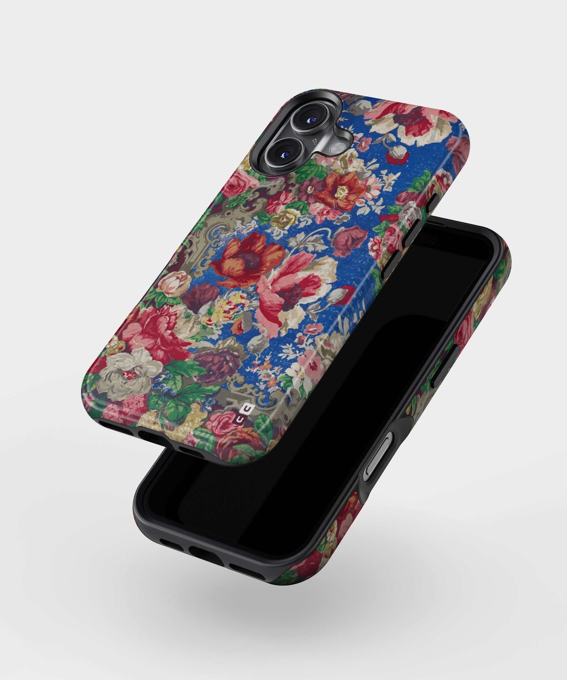 Block Printed Flowers MagSafe Bumper Case