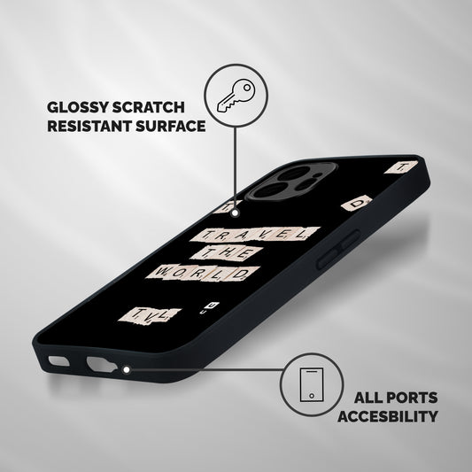 Blocks Travel Shockproof Hybrid Protection (Metal + TPU) Back Case Cover