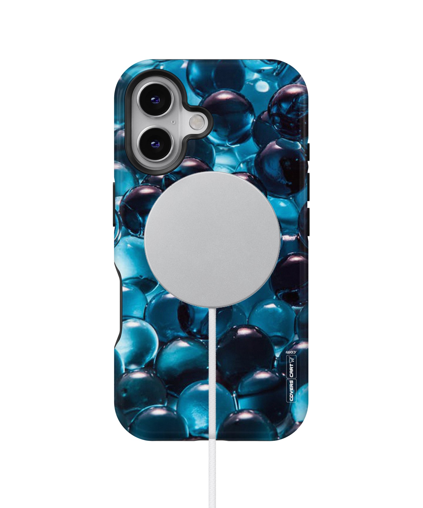 Blue Abstract Balls MagSafe Bumper Case