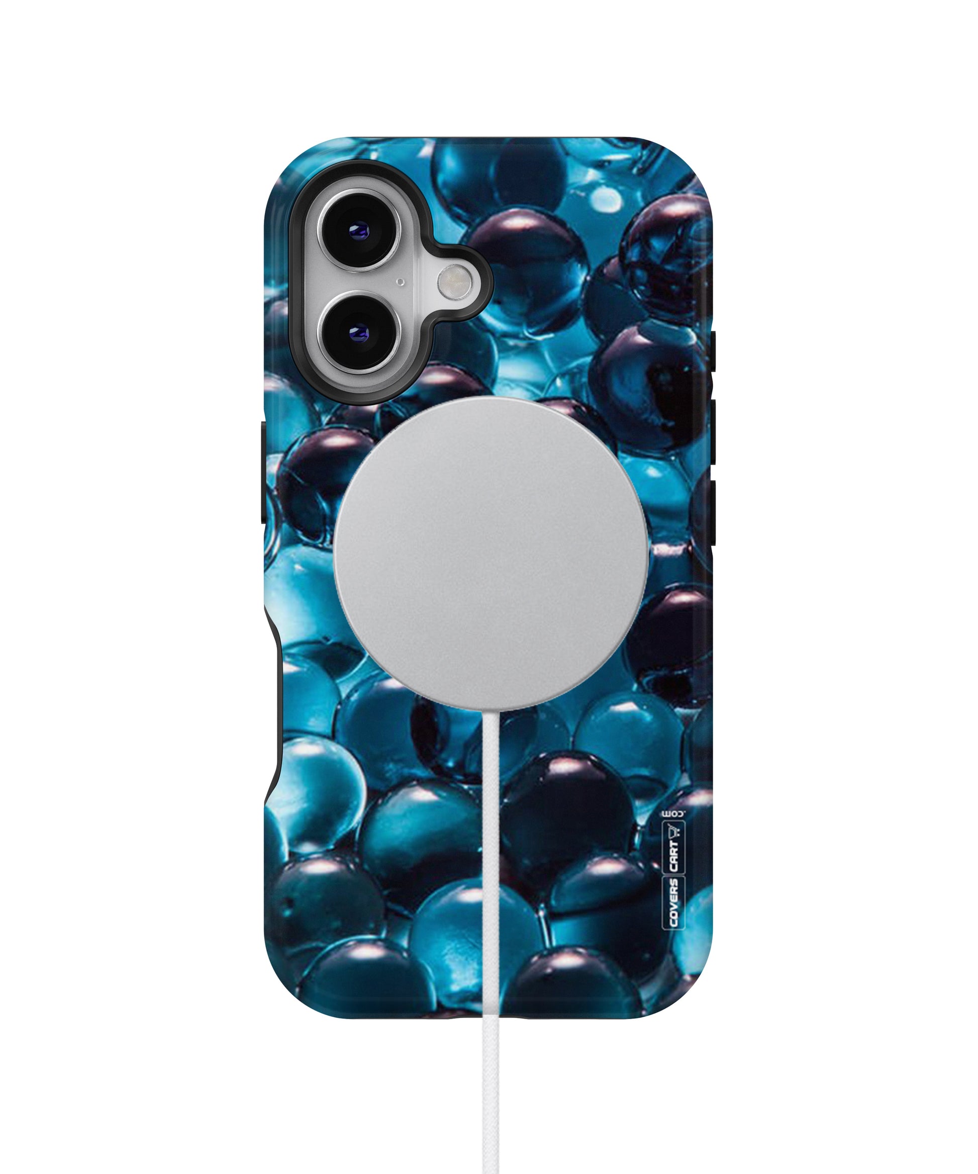 Blue Abstract Balls MagSafe Bumper Case
