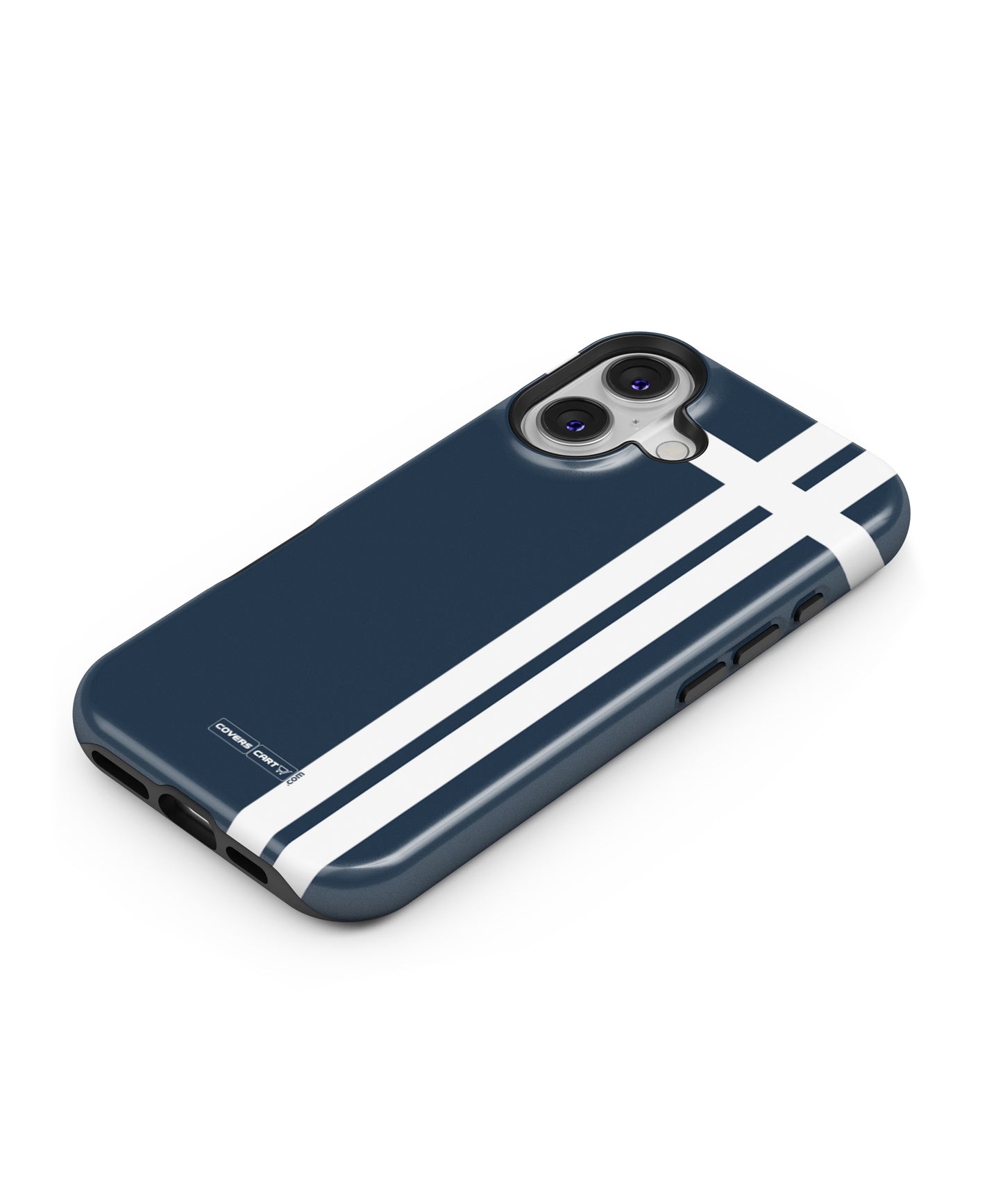 Blue and White MagSafe Bumper Case