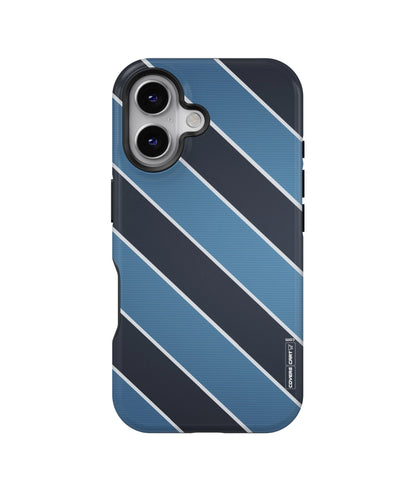 Blue Black Stripes MagSafe Bumper Case