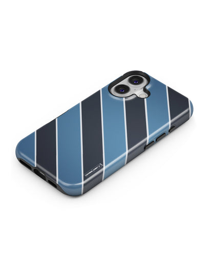 Blue Black Stripes MagSafe Bumper Case