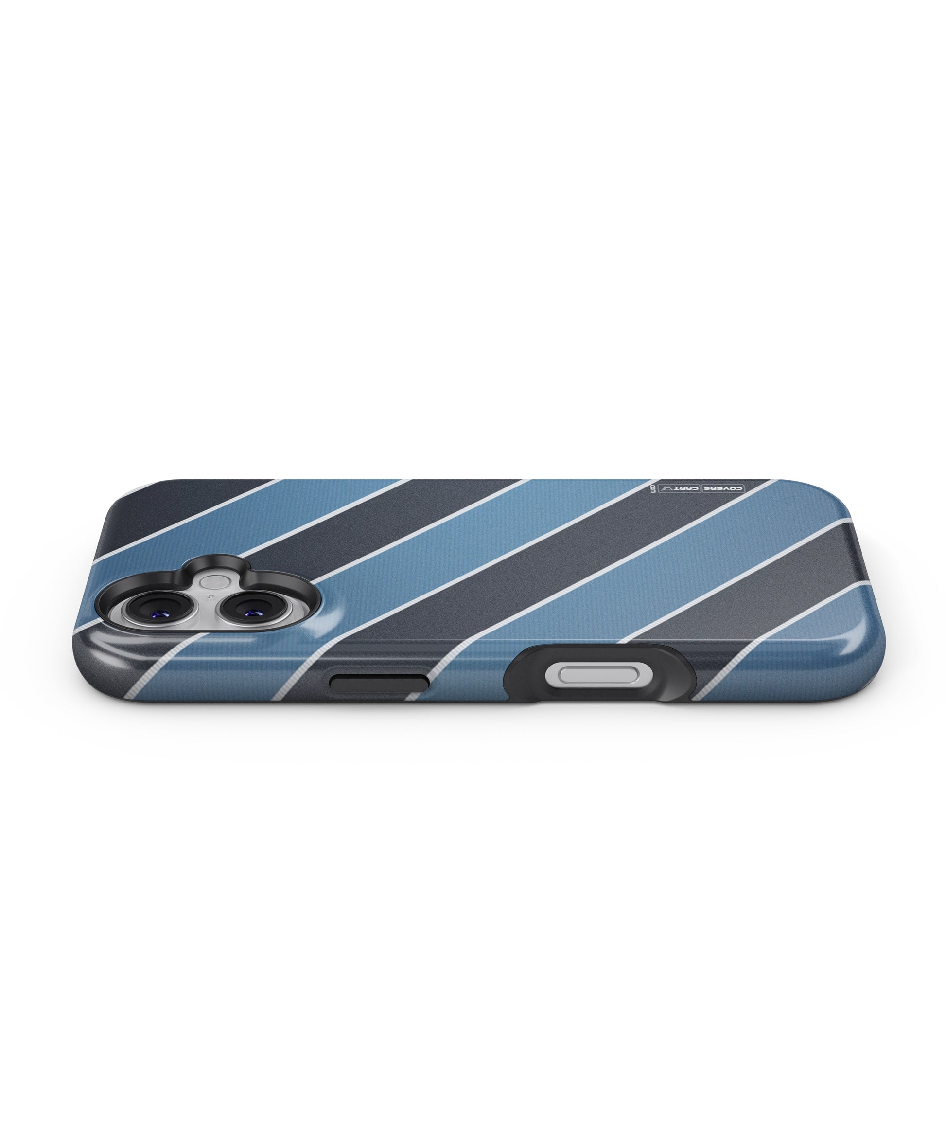 Blue Black Stripes MagSafe Bumper Case