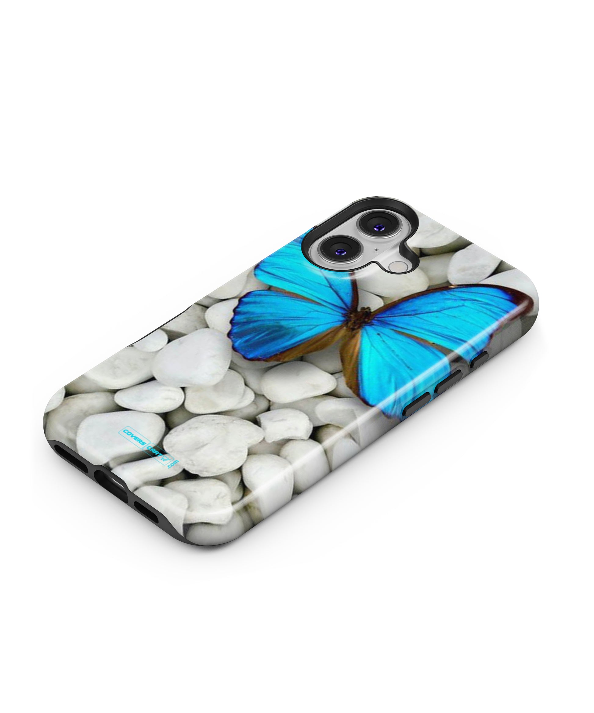 Blue Butterfly MagSafe Bumper Case