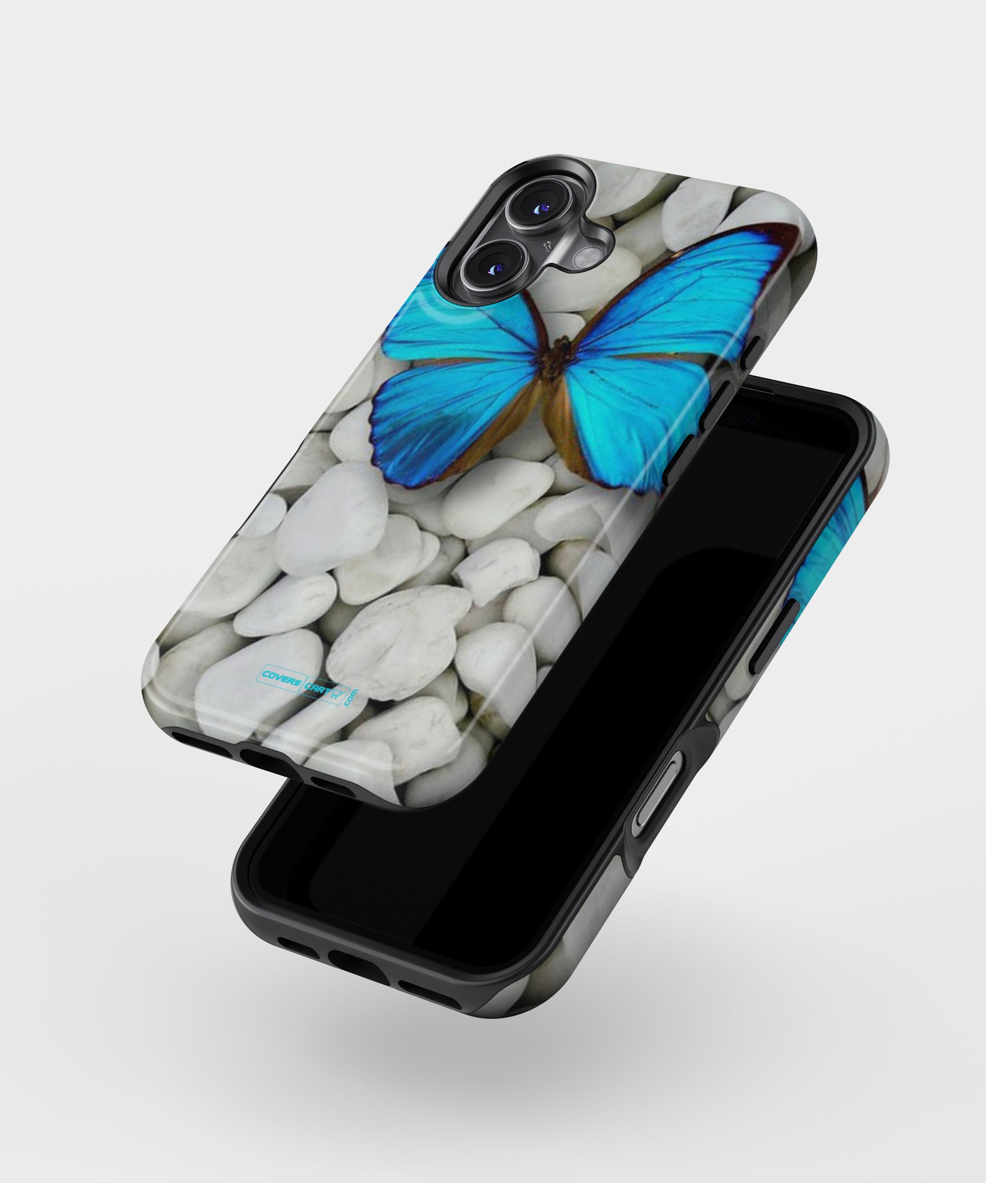 Blue Butterfly MagSafe Bumper Case