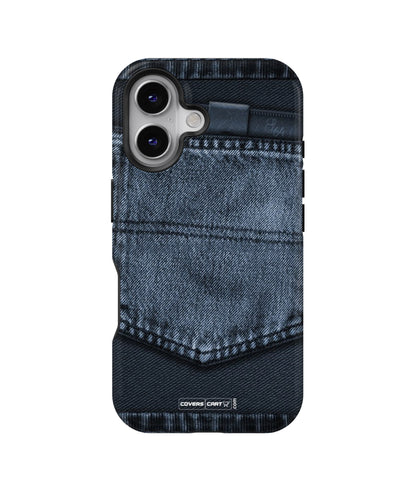 Blue Denim MagSafe Bumper Case