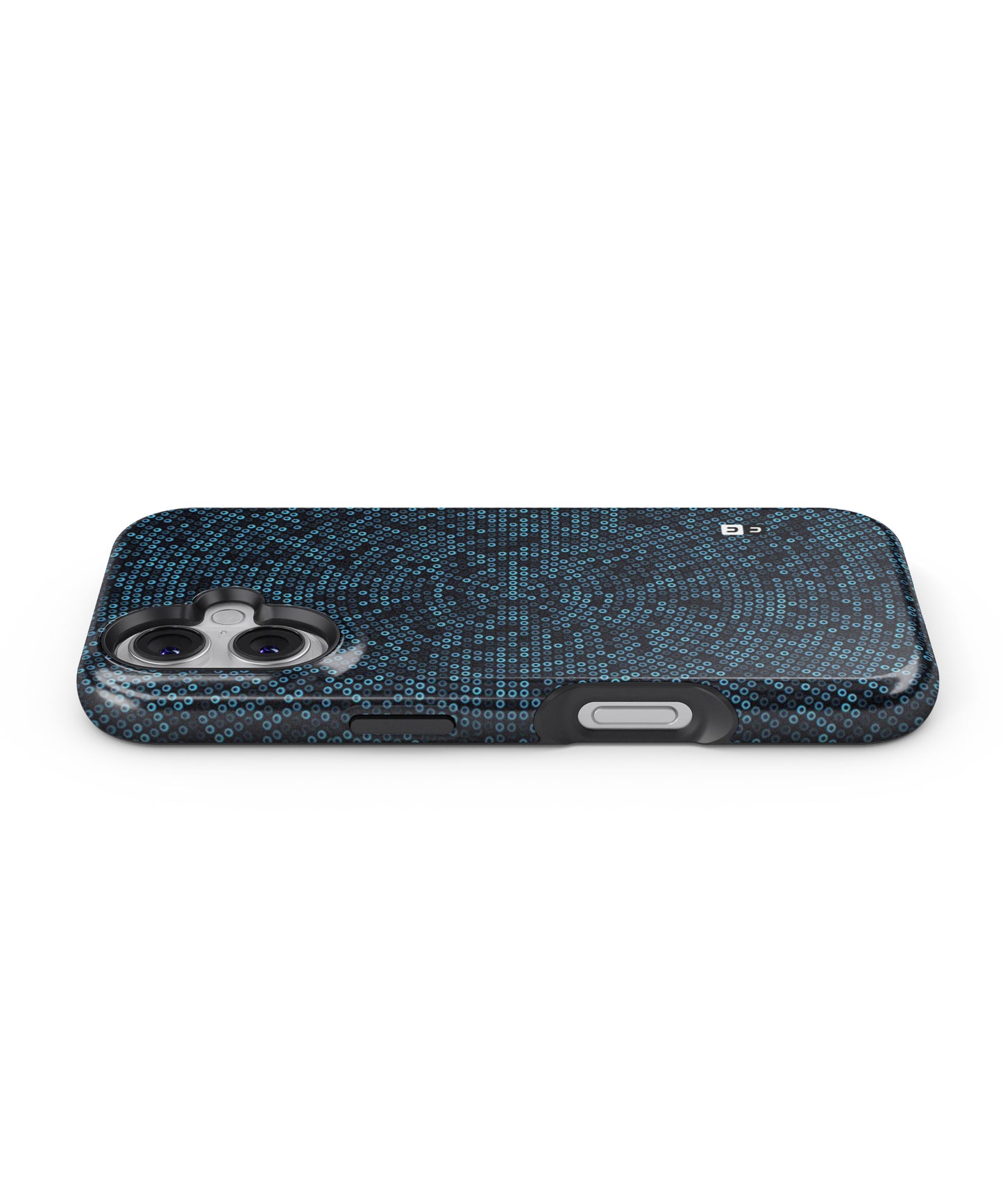 Blue Disco Lights MagSafe Bumper Case