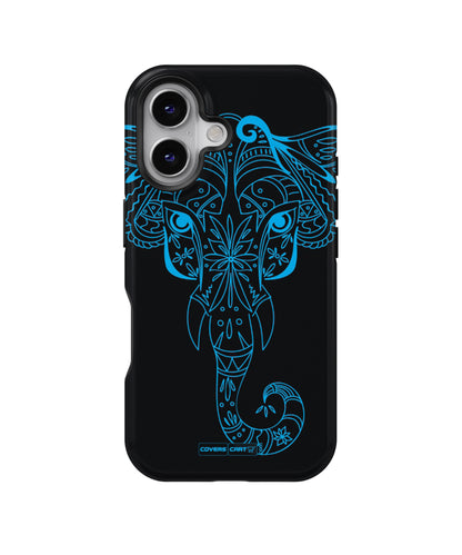 Blue Elephant Ethnic MagSafe Bumper Case