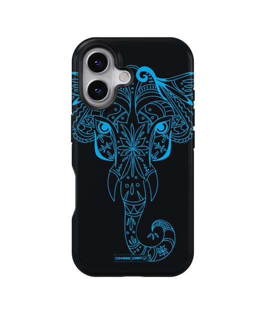 Blue Elephant Ethnic MagSafe Bumper Case