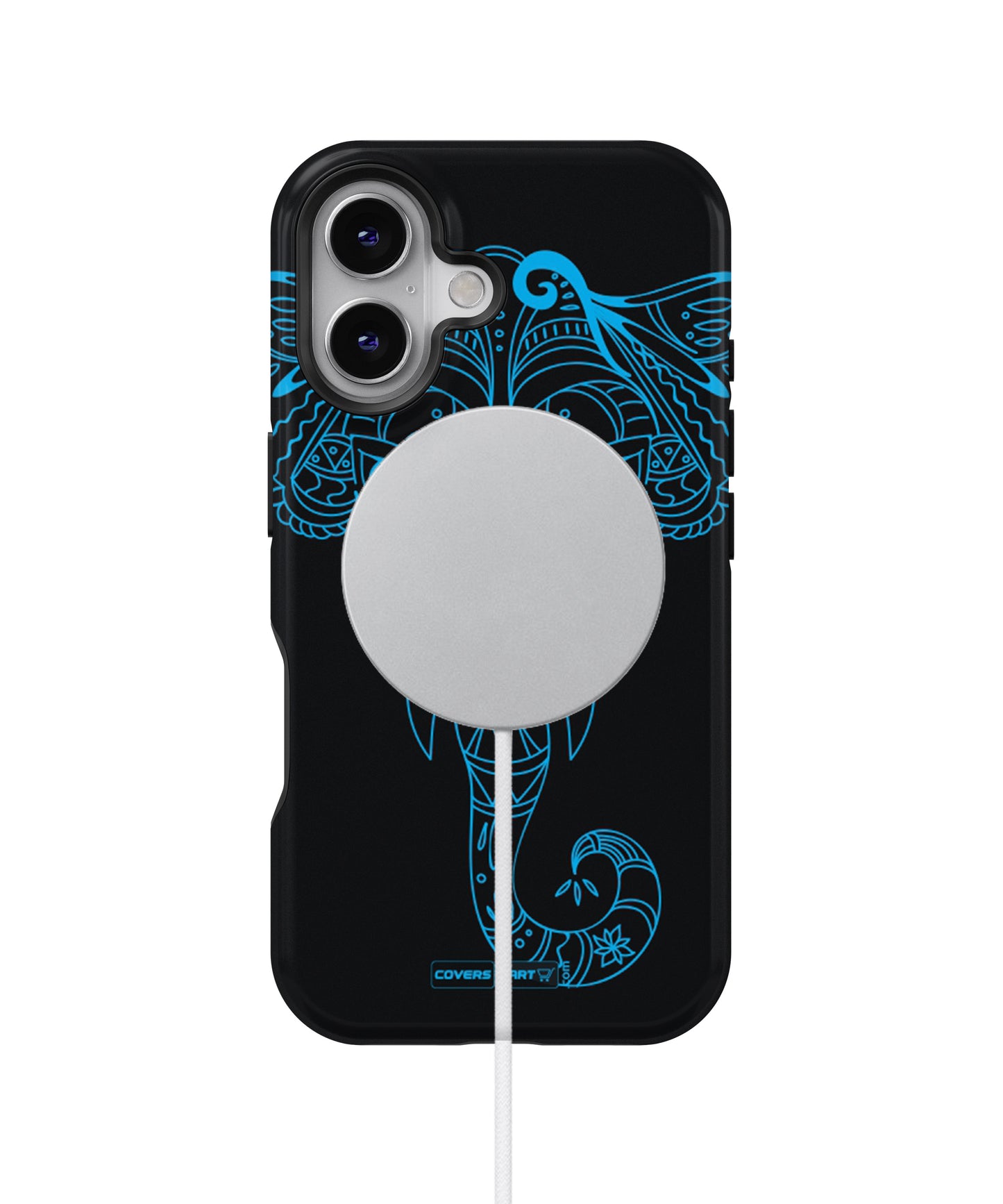 Blue Elephant Ethnic MagSafe Bumper Case